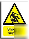 Slippery surface sign-semi rigid-300X400MM(wa-101-rm)