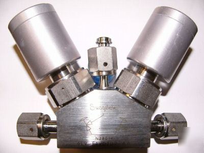 Swagelok valve manifold pn 6LV-F1VD2DP-aa