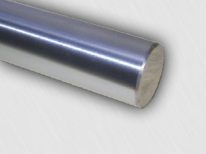 Thomson hardened round linear steel shaft rail 3/4 x 24