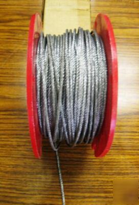 Wire rope, 3/32â€ x 250 ft. on reel