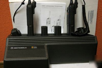 Motorola saber ll/lll handie-talkie portable radios