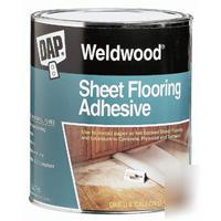 New dap gal sheet floor adhesive 25178 