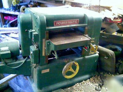 Powermatic industrial planer model 221