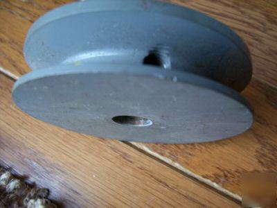 V belt 1/2 inch motor pulley drive 3 inch set screw