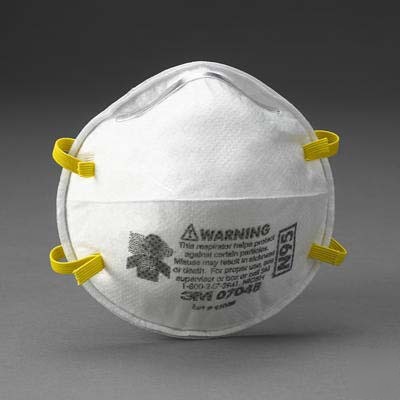 3M 7048/8210 N95 (20 safety respirator particle masks)