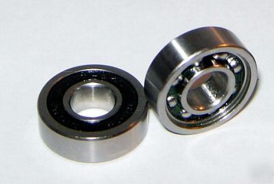 (10) R4-1RS ball bearings, 1/4