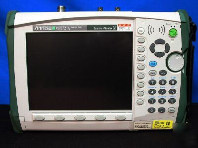 Anritsu MS2721A portable handheld spectrum analyzer