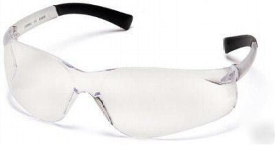 New 2 pyramex ztek clear impact rated safety glasses