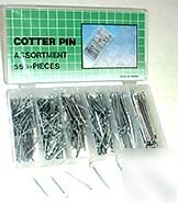 New 555 pcs cotter pin assortment kit--brand 