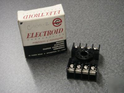 Power supply socket electroid c-100-2 8 pin 