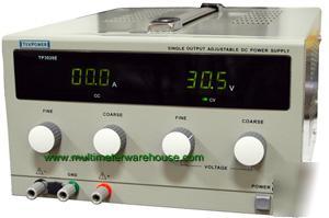 Tekpower dc variable linear power supply 30V @ 20A