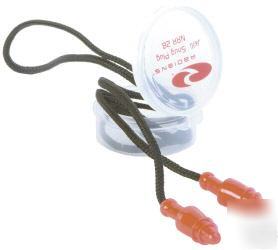 Two pair of snug jelly plugs corded ear plugs earplugs