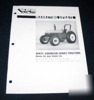White american series tractors model 60 model 80