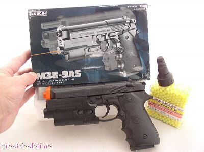 Airsoft~M38-9AS~toy handgun,pistol~laser sight~gift