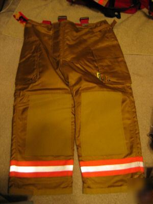 New securitex turn out / bunker gear pants 30X30