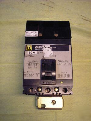  square d FH36060 60 amp circuit breaker 60 a i-line