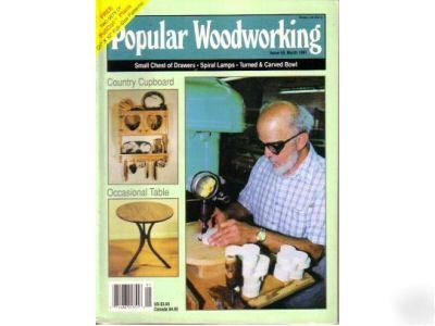 Popular woodworking plans magazine march 1991