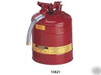 3 gallon justrite safety can type 2, gas can, container