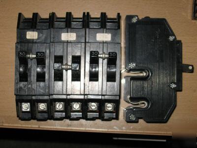 4 zinsco 30 amp circuit breaker 