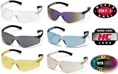 12 pair rad atac safety glasses you pick from 6 colors