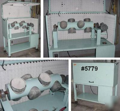 Lab ball mill system with sound enclosure