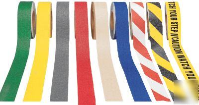 Red & white hazard stripe anti-slip (2
