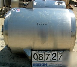 Used: t&c stainless pressure tank, 1000 liter (264 gall