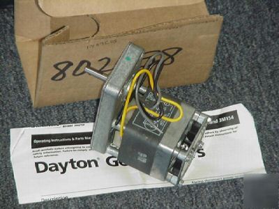 Dayton / grainger (2Z830) 100RPM ac gearmotor