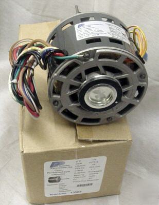 1/4 hp 1075 230V 3 speed furnace blower fan motor 3584