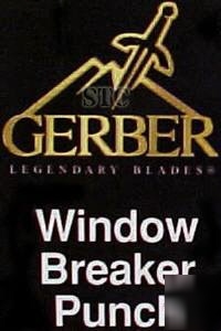 Gerber emergency glass window breaker police fire emt