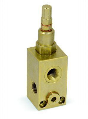 Hydraulic relief valve in line 3/8
