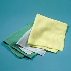 Microfiber cleaning cloths-rcp Q620 gre