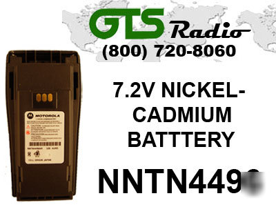 Motorola NNTN4496 nickel-cadmium battery for PR400