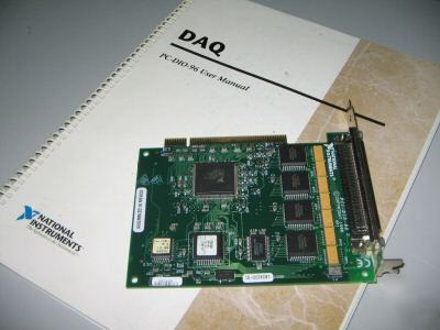 National instrument cards model pc-dio-96 dac + manual