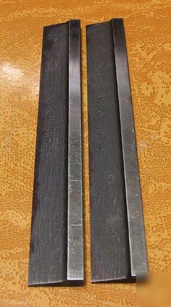 Pair no. 54 starrett hold downs for machine bed or vise