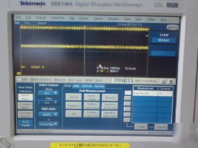 Tektronix TDS7404 OP4M/sm/JT3 4GHZ digital phosphor osc