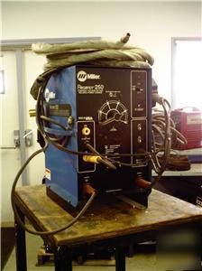 Miller regency 250 cv dc power source welder package
