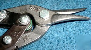 New wiss #M2R-compound action metal/aluminum snips-- 