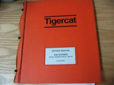 Tigercat 630 skidder service manual