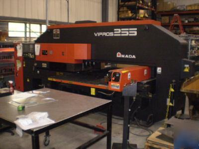 Amada vipros 255 cnc punch turret press thick turret