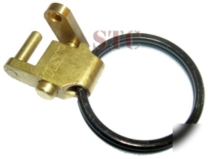 Asp brass keyring swivel attachment for palm defender