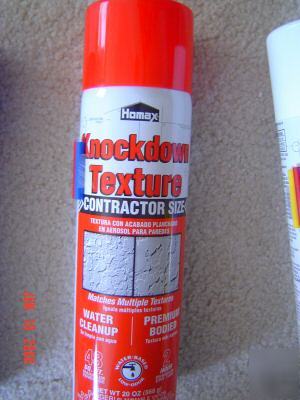 Knockdown texture homax contractor size 20 oz.
