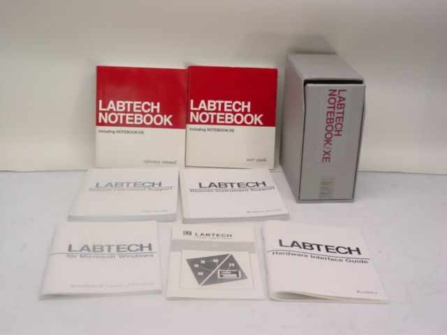 Labtech notebook/xe notebook reference manual, user gui
