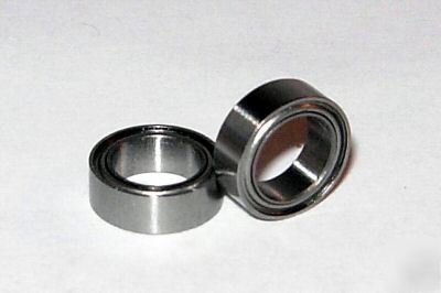 New R168-zz shielded ball bearings, 1/4