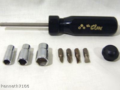 The claw 10 in 1 screwdriver nut driver socket set usa