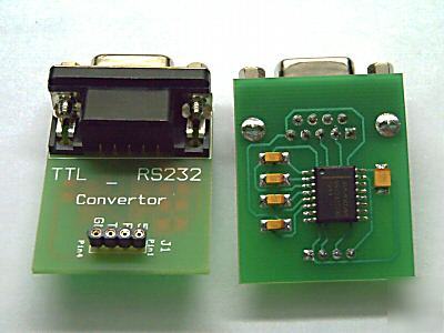 Ttl RS232 MAX232 converter basic stamp pic avr mcu