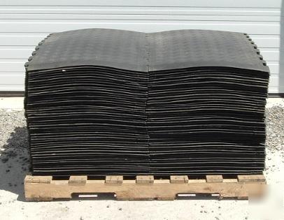 Wearwell rubber mat runner warehouse shop 2X3 100 lot