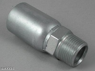 (10) mp-12-12 male pipe hydraulic hose ends/fittings