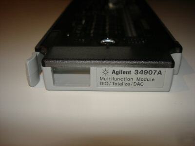 Agilent 34907A multifunction module excellent condition