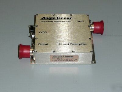 Angle linear high intercept preamp 220-225 mhz